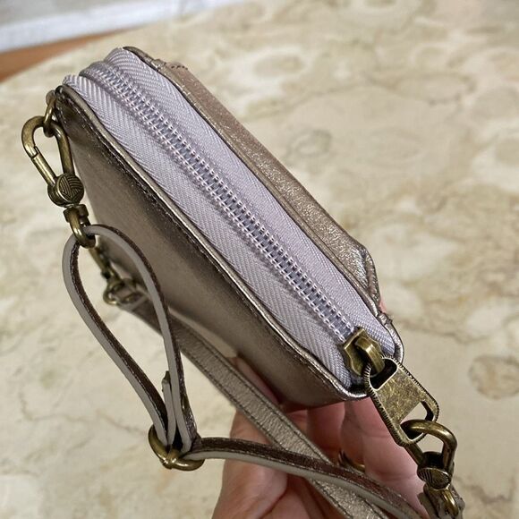 NWOT The Sak Redwood 3-In-1 Leather Phone Wallet Crossbody Clutch Purse - Picture 5 of 13